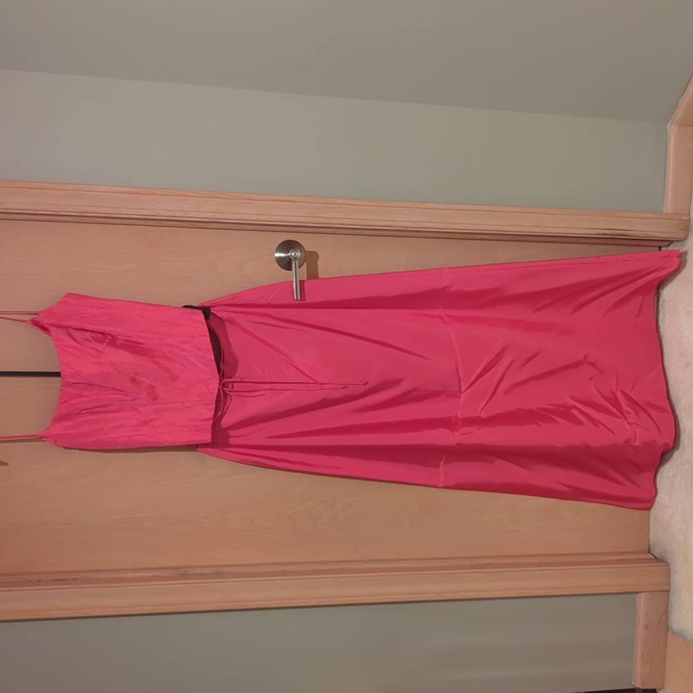 Size 8 Pink 2 piece dress, for prom, wedding or formal occasion